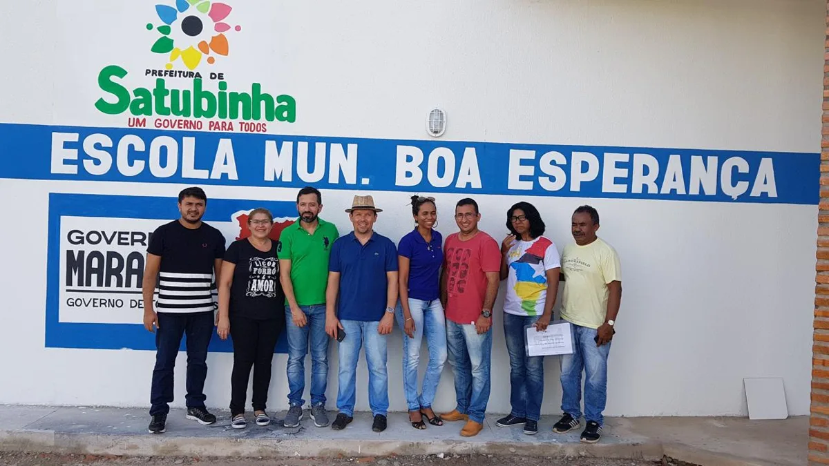 Gaudino na Escola Municipal Boa Esperança